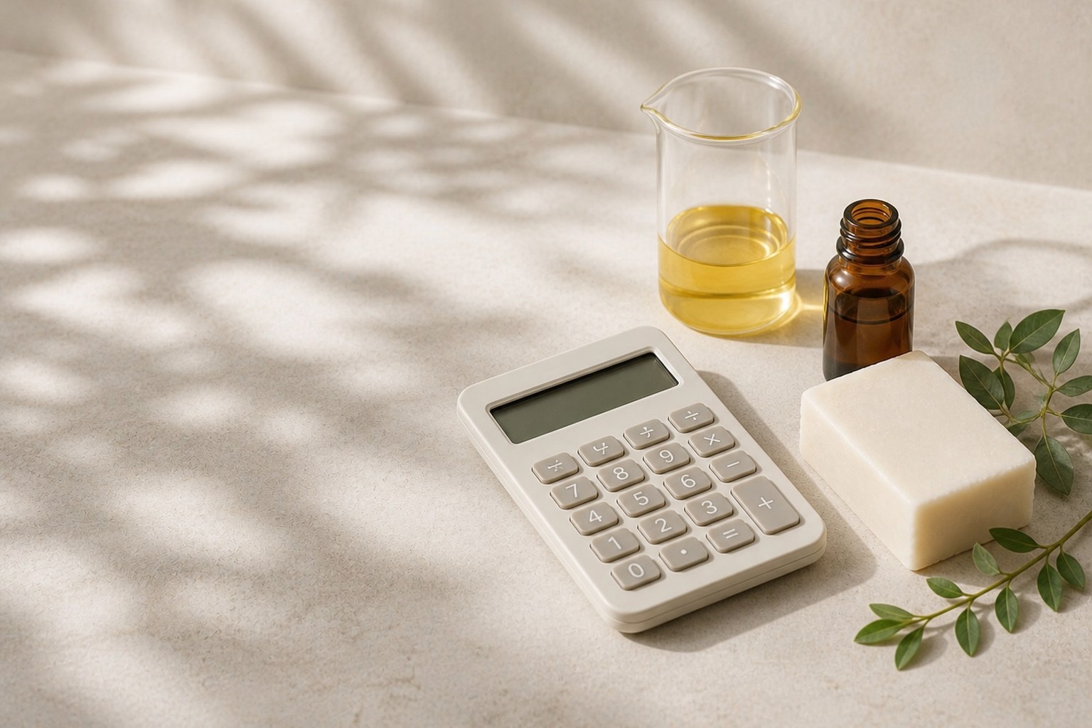 soap calculator hero v3 Tvål och ingredienser till Greenbalances tvålkalkylator