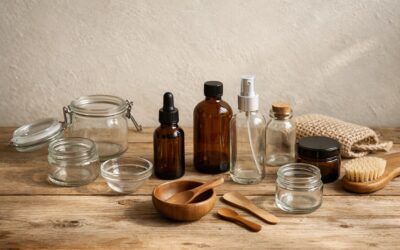 Återvinn och återanvänd glasflaskor & glasburkar för DIY