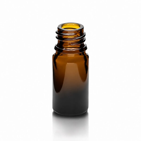 Glasflaska (Brun) - 5ml