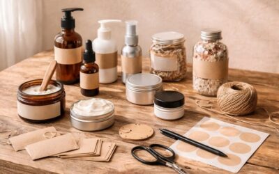 Hur du märker och organiserar hemgjorda naturliga produkter rätt