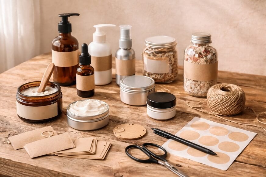 Hur du märker och organiserar hemgjorda naturliga produkter rätt