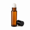 Rollerflaska Brun med Plastkula – 10ml Rollerflaska (Brun) med Plastkula – 10ml
