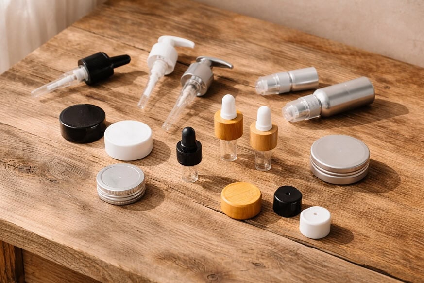 Spelar kork, droppinsats och lock större roll än själva flaskan?