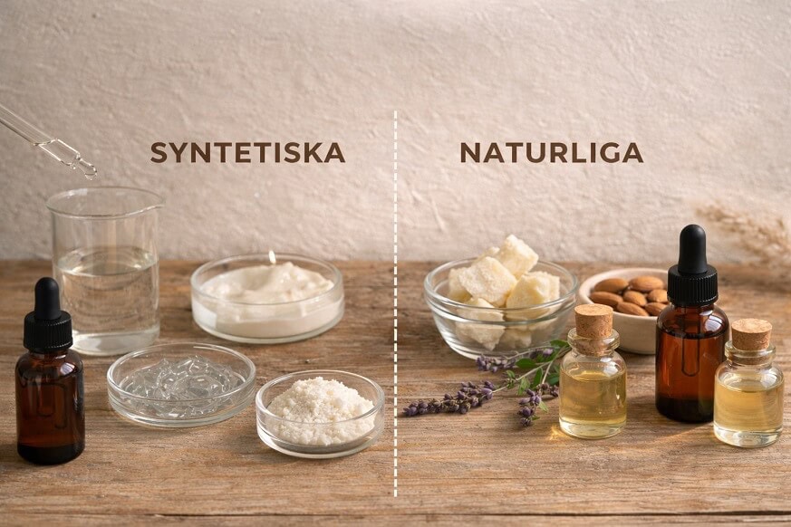 Syntetiska vs naturliga aktiva ämnen: skillnader, fördelar och risker Syntetiska vs naturliga aktiva ämnen: skillnader, fördelar och risker