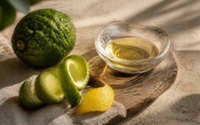 Bergamoten (bergamottolja, citronolja)