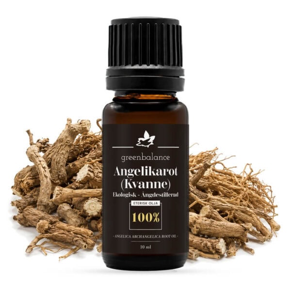 ekologisk eterisk angelikarot kvanne olja 10 ml Ekologisk eterisk Angelikarot (Kvanne) Olja 10 ml