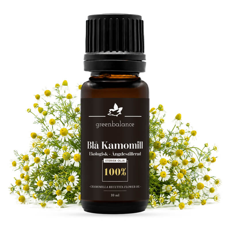 ekologisk eterisk bla kamomill olja 10 ml Ekologisk eterisk Blå Kamomill Olja 10 ml