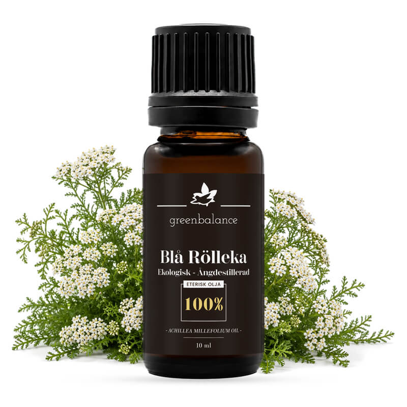 ekologisk eterisk bla rolleka olja 10 ml Ekologisk eterisk Blå Rölleka Olja 10 ml