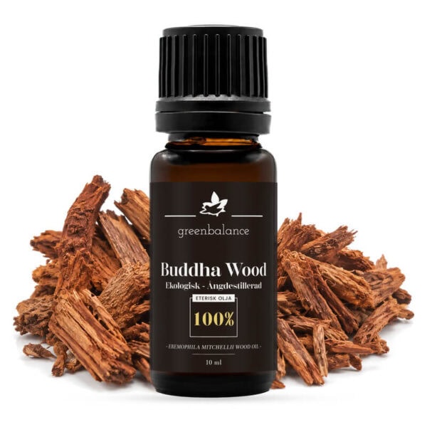 Ekologisk eterisk Buddha Wood Olja 10 ml