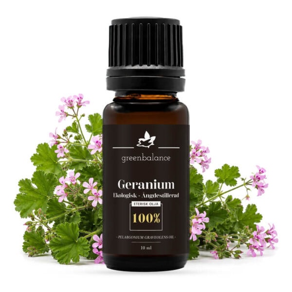 Ekologisk eterisk Geraniumolja 10 ml