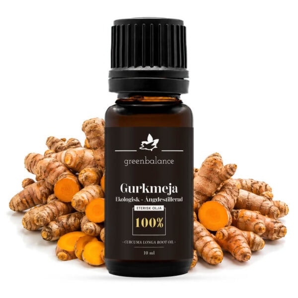 ekologisk eterisk gurkmeja olja 10 ml Ekologisk eterisk Gurkmeja Olja 10 ml