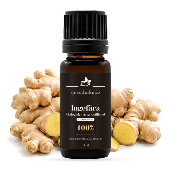 Ekologisk eterisk Ingefärsolja 10 ml