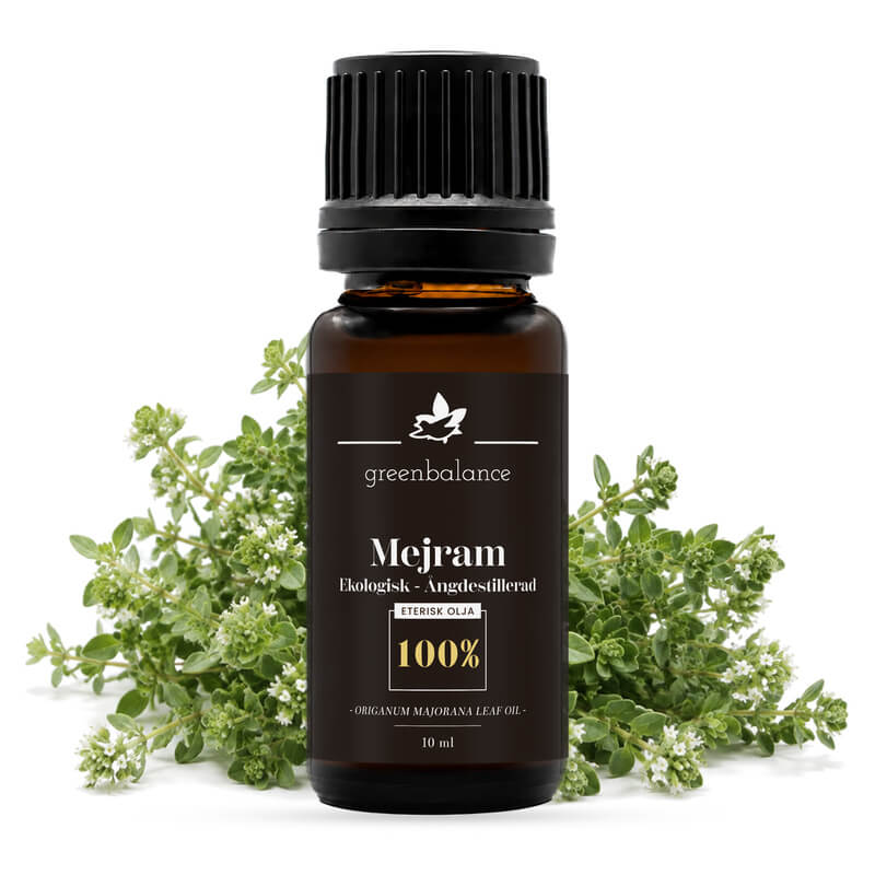 ekologisk eterisk mejram olja 10 ml Ekologisk eterisk Mejram Olja 10 ml