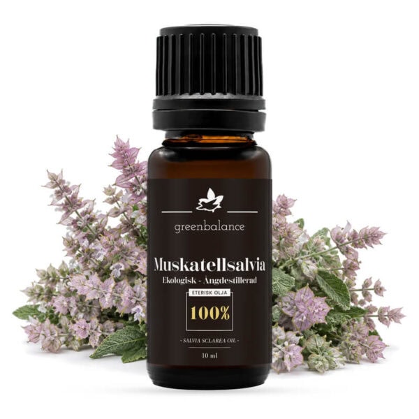 ekologisk eterisk muskatellsalvia olja 10 ml Ekologisk eterisk Muskatellsalvia Olja 10 ml