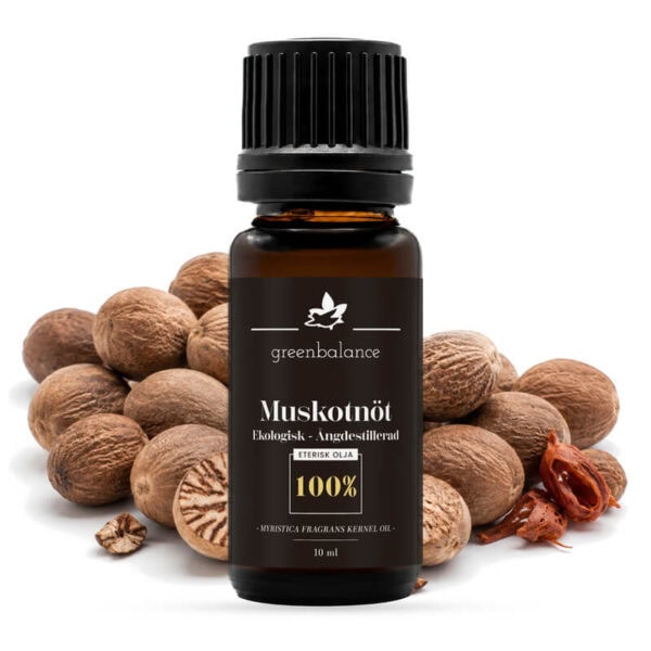 ekologisk eterisk muskotnot olja 10 ml Ekologisk eterisk Muskotnöt Olja 10 ml
