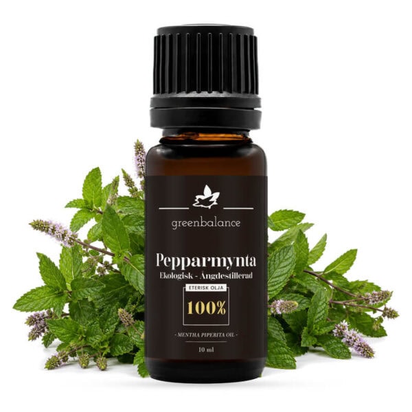 Ekologisk eterisk Pepparmyntsolja 10 ml