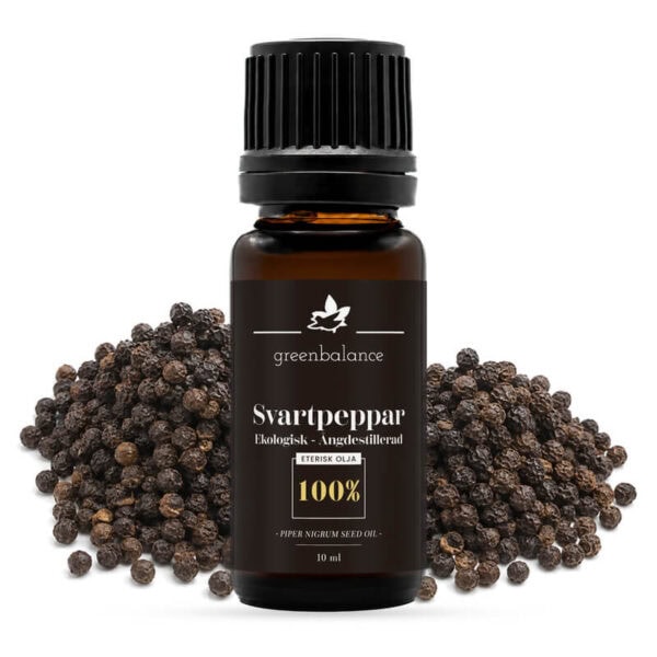 Ekologisk eterisk Svartpepparolja 10 ml