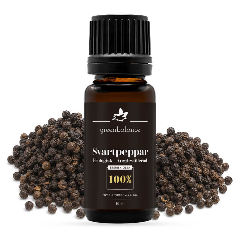 ekologisk eterisk svartpepparolja 10 ml Ekologisk eterisk Svartpepparolja 10 ml