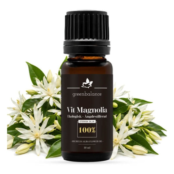 Ekologisk eterisk Vit Magnoliaolja 10 ml
