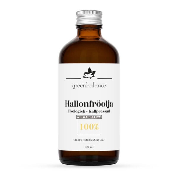 Ekologisk Hallonfröolja 100 ml