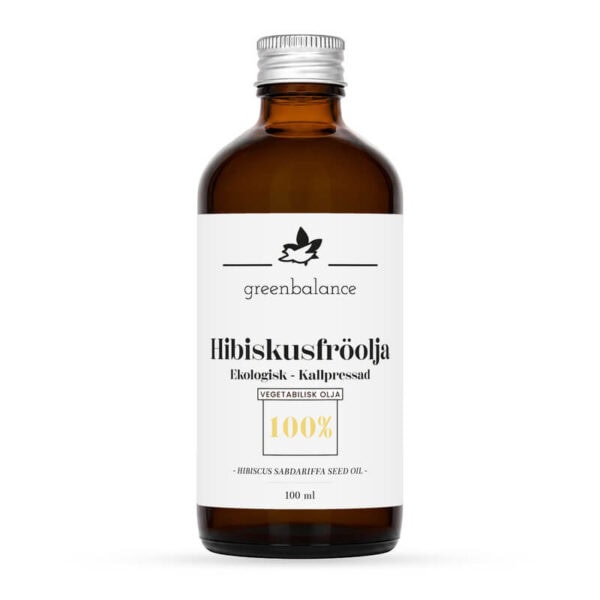 ekologisk hibiskusfroolja 100 ml Ekologisk Hibiskusfröolja 100 ml