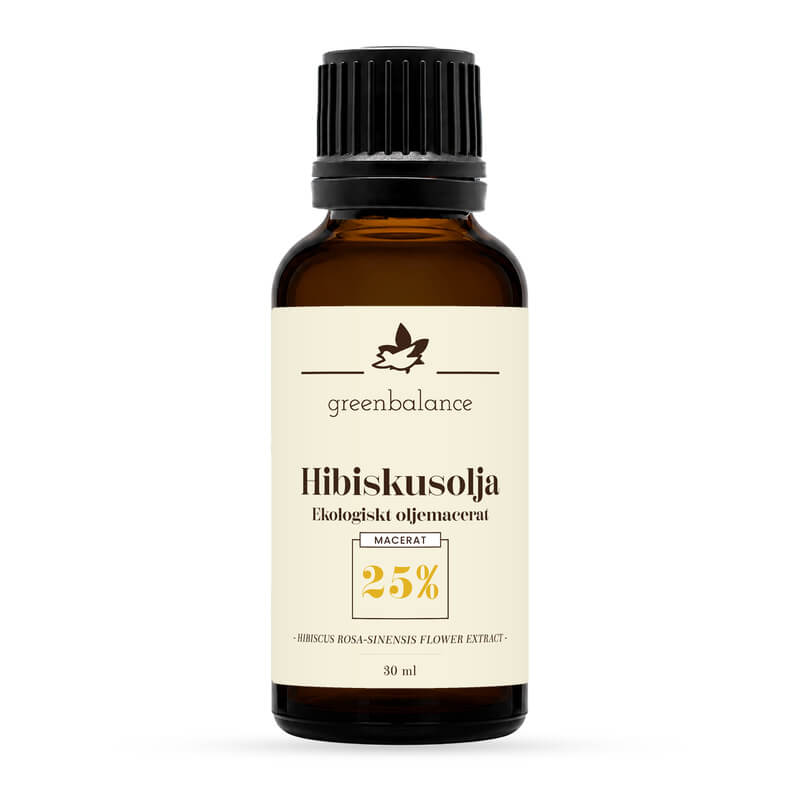 ekologisk hibiskusolja 30 ml Ekologisk Hibiskusolja 30 ml