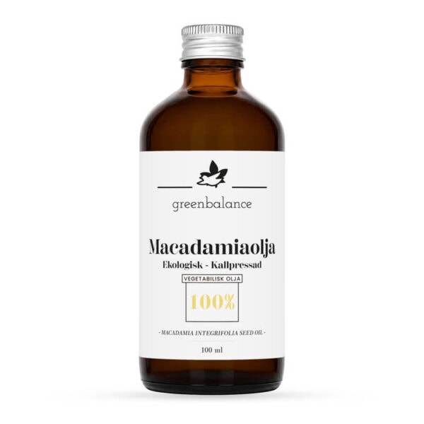 Ekologisk Macadamiaolja 100 ml