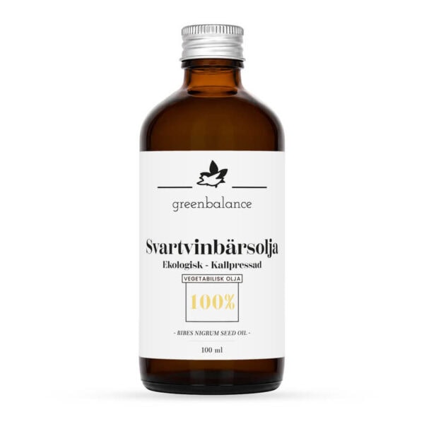 Ekologisk Svartvinbärsolja 100 ml