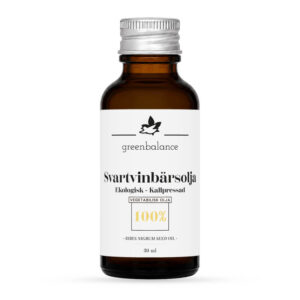 Ekologisk Svartvinbärsolja (100%)