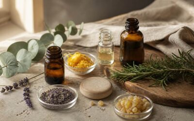 Eteriska oljor för aromaterapi