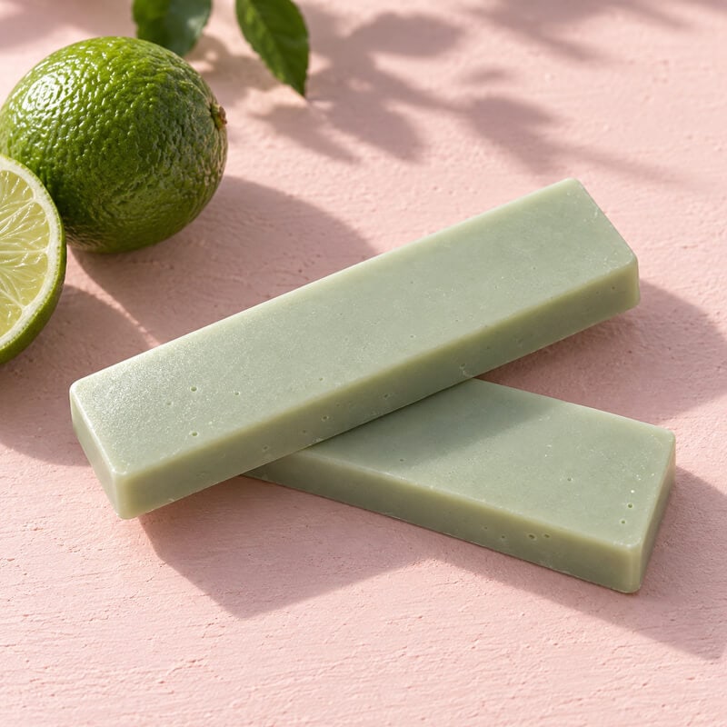 gron citrus tval med bergamott och lime 2 Grön citrus – tvål med bergamott och lime
