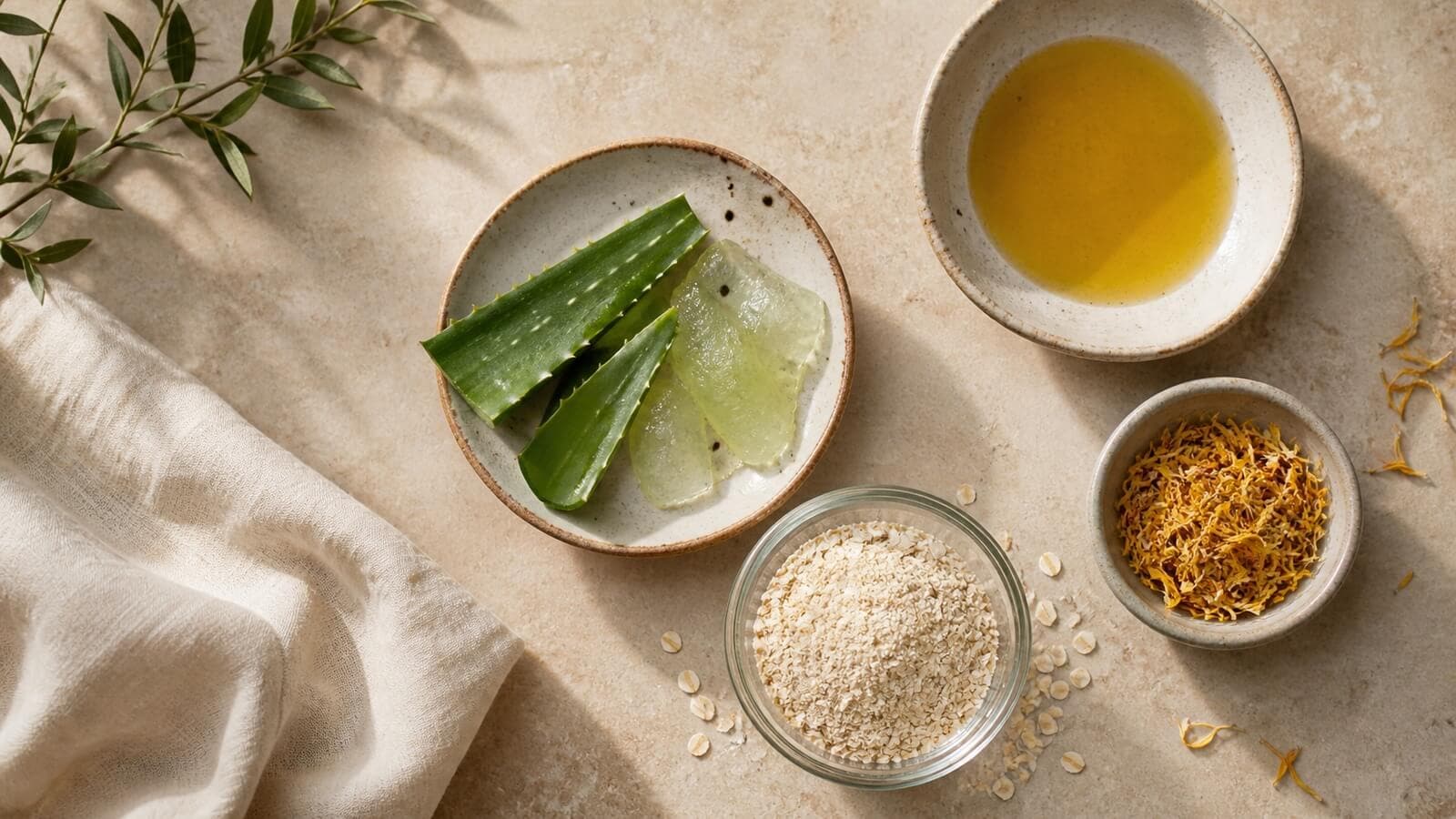 mild-harbottenvard-mjall Aloe vera, havre, jojobaolja och örter för mild hårbottenvård