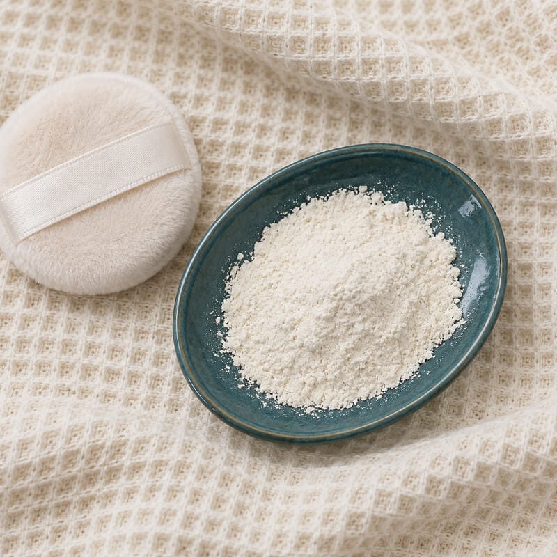 oparfymerat kroppspuder med kaolin 1 Oparfymerat kroppspuder med kaolin